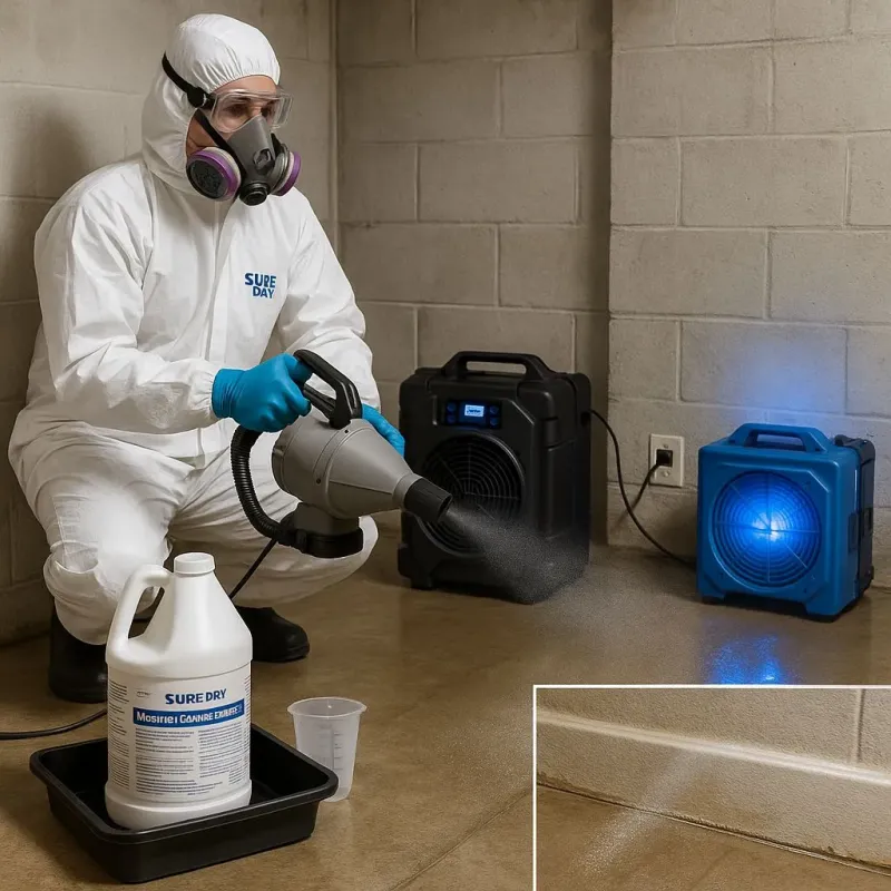 Sanitization and Odor Removal process in Wellsville, NY