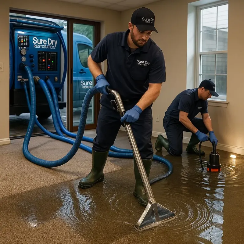 Water Extraction and Removal process in Wellsville, NY